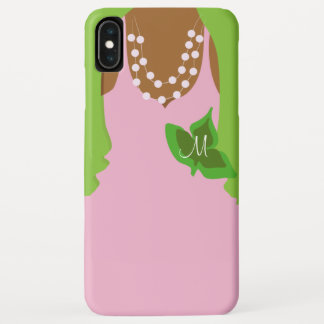 Case-Mate iPhone Case Illustration rose et verte de la vie de sororité