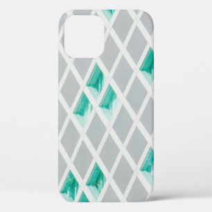 Case-Mate iPhone Case Illustration verte, blanche et grise
