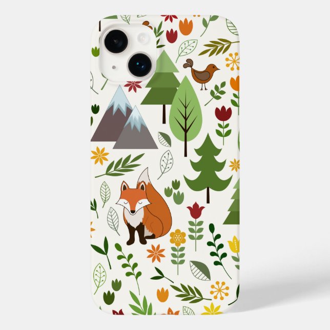 Coques Case-Mate iPhone Illustrations de style scandinave sur Crm Lg Motif (Verso)
