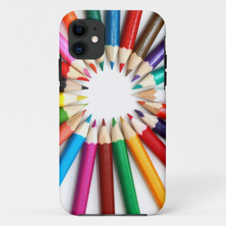 Coque Case-Mate Pour iPhone Image colorée de crayons pour moi téléphone