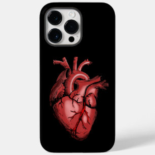 Coque Pour Pour iPhone 14 Pro Max Image de coeur anatomique réaliste