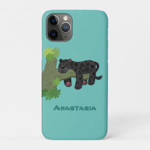 Case-Mate iPhone Case Image de dessin animé de chat en panthère noire ja