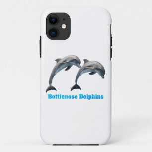 Coque iPhone 11 Image Dolphins en forme de fond iPhone-5-5S-à-pein