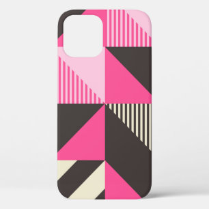 Case-Mate iPhone Case Image géométrique simple avec blocs gras modifiabl