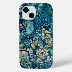 Coque Pour iPhone 15 Imaginaire Abstrait sous-marin