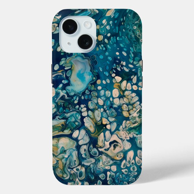 Coques Case-Mate iPhone Imaginaire Abstrait sous-marin (Verso)