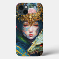 Imaginaire Art Dragon déesse Queen Coque-Mate iPho