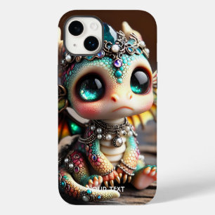 Coque Pour iPhone 14 Plus Imaginaire Bébé mignon Dragon Verre