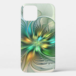 Case-Mate iPhone Case Imaginaire coloré Moderne Fleur Abstraite Fractale