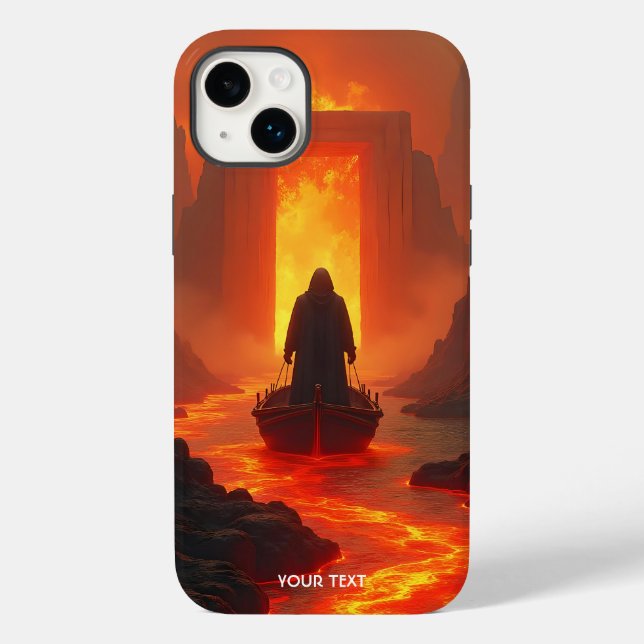 Coques Case-Mate iPhone Imaginaire Cute River Fire Man (Verso)