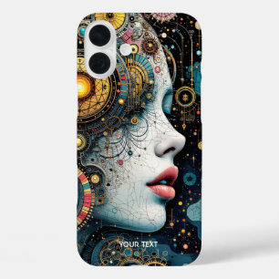 Coques iPhone 16 Plus Imaginaire Cute Steampunk Mechanic Girl