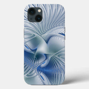 Case-Mate iPhone Case Imaginaire dynamique tons bleus Abstraits Art frac