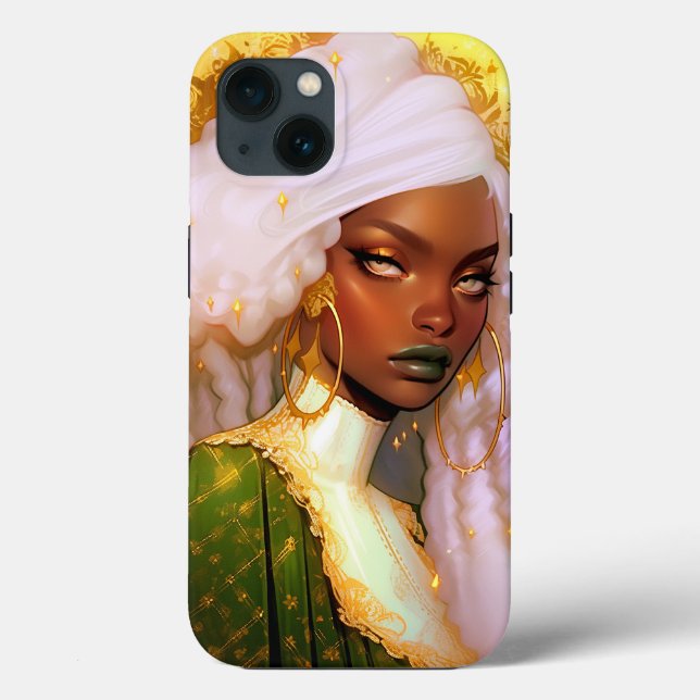 Coques Case-Mate iPhone Imaginaire femme Art Africain Américain (Verso)