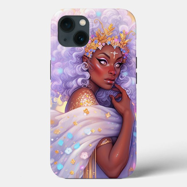 Coques Case-Mate iPhone Imaginaire femme Art Africain Américain (Verso)