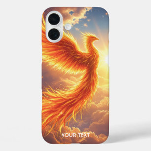 Coques iPhone 16 Plus Imaginaire Flamme mignonne Phoenix augmente