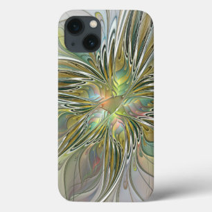 Case-Mate iPhone Case Imaginaire Floral Fleur Art Fractal Moderne Avec O