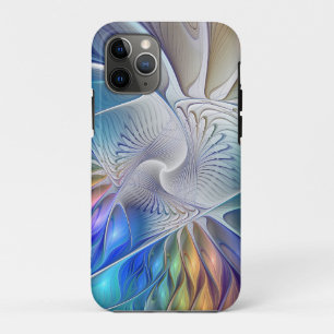 Case-Mate iPhone Case Imaginaire Floral, Fleur Fractale Abstraite coloré