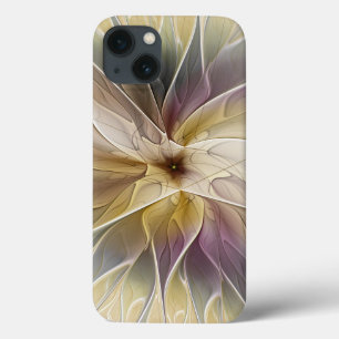 Etui iPhone Case-Mate Imaginaire Floral Gold Eggplant Art Fractal Abstra