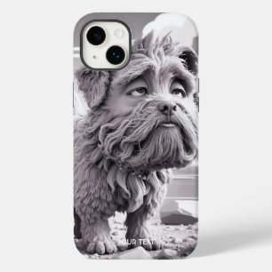 Coque Pour iPhone 14 Plus Imaginaire mignon regard triste chien