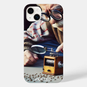 Coque Pour iPhone 14 Plus Imaginaire Mignonne Ants Vieux Homme