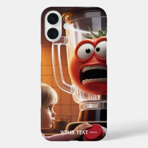 Coques iPhone 16 Plus Imaginaire mignonne fille mélangeur tomate