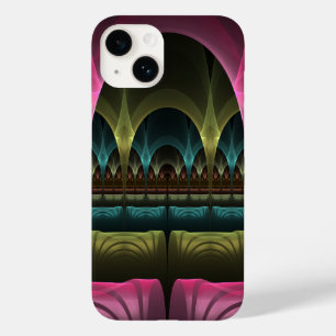 Coque Pour iPhone 14 Imaginaire spécial Motif Abstrait coloré Fractal