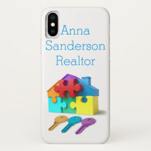 Coque iPhone X Immobiliers, agent immobilier, agent immobilier,
