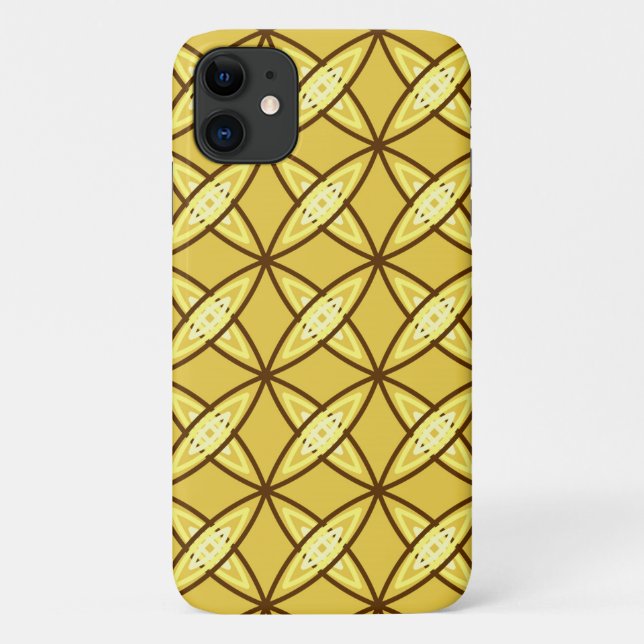 Coques Case-Mate iPhone Impression atomique moderne du milieu du siècle -  (Dos)