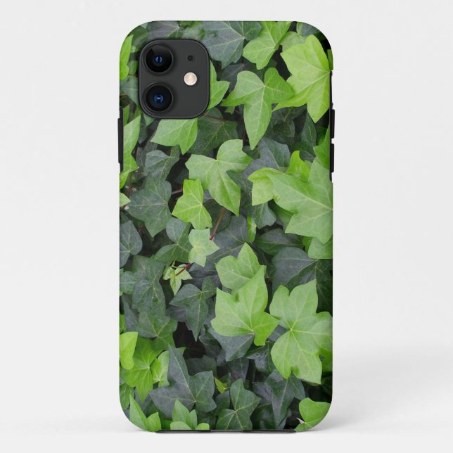 Coques Case-Mate iPhone Impression botanique verte Ivy (Dos)