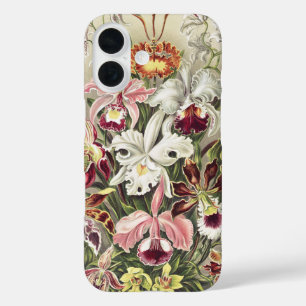 Coque Pour iPhone 16 Impression botanique vintage d'orchidée par Ernst 