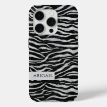 Impression d'animal monochrome et nom