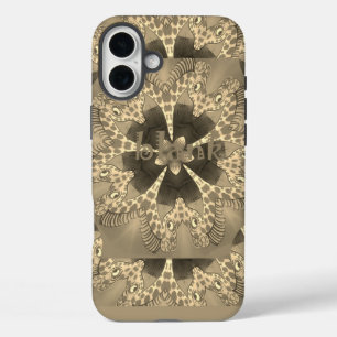 iPhone 16 Plus Case Impression d'art Abstrait Giraffe