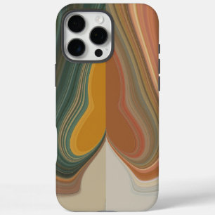 iPhone 16 Pro Max Case Impression d'art Abstrait rétroactif