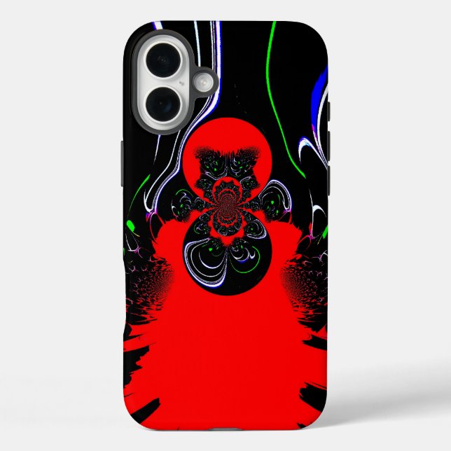 Coques Case-Mate iPhone Impression d'art fluide Kaleidoscope (Verso)