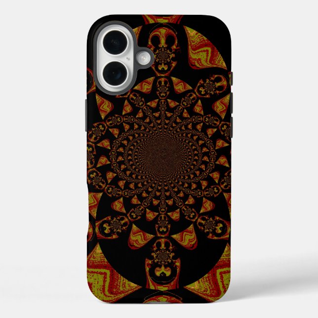 Coques Case-Mate iPhone Impression d'art Kaleidoscope crâne (Verso)