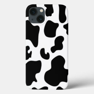 Case-Mate iPhone Case Impression de vache noire et blanche