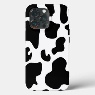 Case-Mate iPhone Case Impression de vache noire et blanche