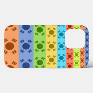 Etui iPhone Case-Mate Impression d'un drapeau coréen multicolore