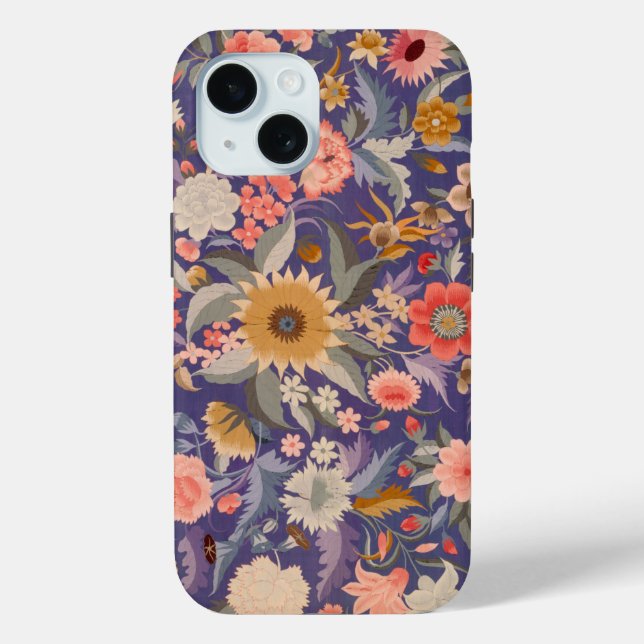 Coques Case-Mate iPhone Impression florale décorative (Verso)