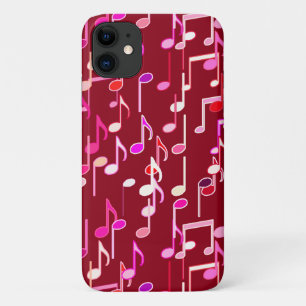 Case-Mate iPhone Case Impression musicale - bordeaux, multi