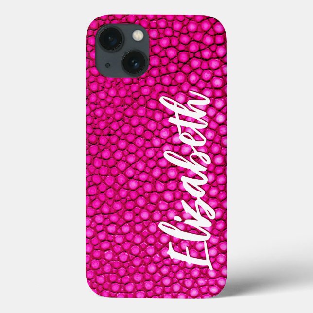 Coques Case-Mate iPhone Impression rose chaude (Verso)