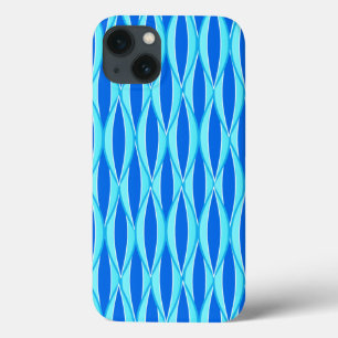 iPhone 13 Coque Impression ruban du milieu du siècle - nuances de