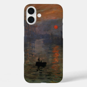 iPhone 16 Plus Case Impression Sunrise par Claude Monet, Art Vintage