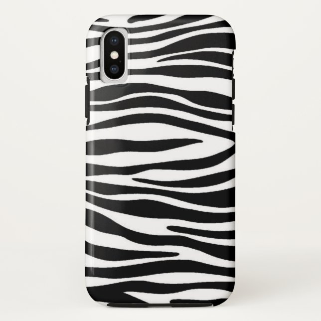 Coques Case-Mate iPhone Impression Zebra (Dos)