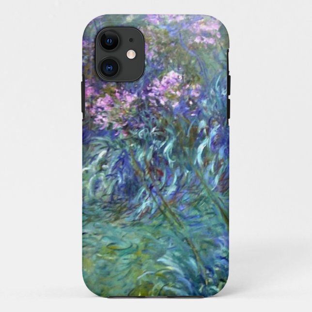 Coques Case-Mate iPhone Impressionnisme Agapanthus Fleurs de Monet (Dos)