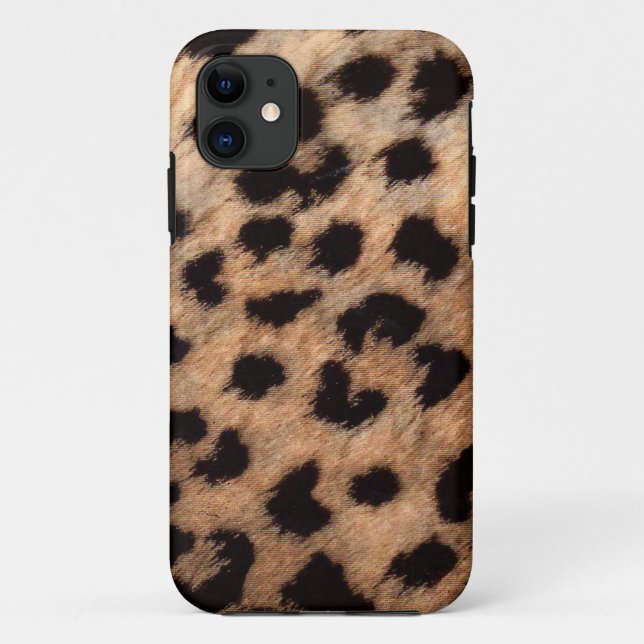 Coques Case-Mate iPhone Imprimé Animalier Léopard Guépard Féminin Moderne  (Dos)