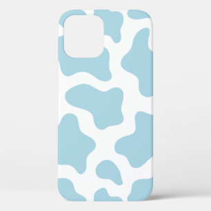 Case-Mate iPhone Case imprimé de vache bleu pastel kawaii