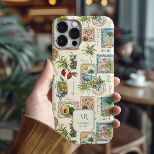 Coque iPhone 15 Pro Max Imprimé de voyage mexicain coloré Monogramme