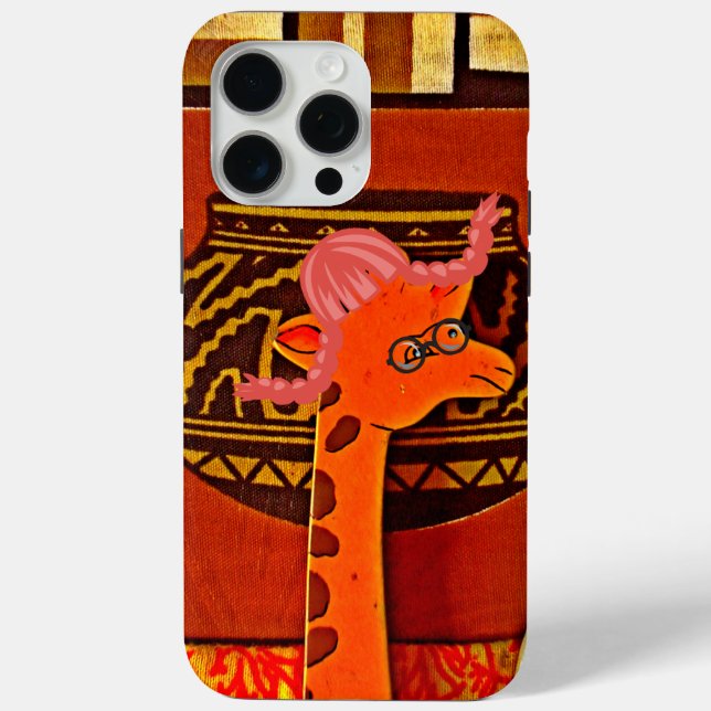 Coques Case-Mate iPhone Imprimer Casquette Giraffe (Verso)