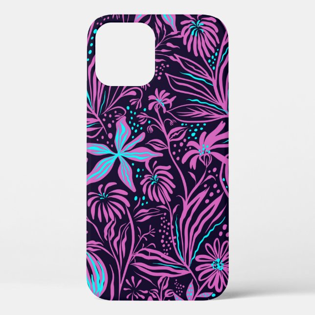 Coques Case-Mate iPhone Imprimer le dessin de feuilles motifs (Verso)